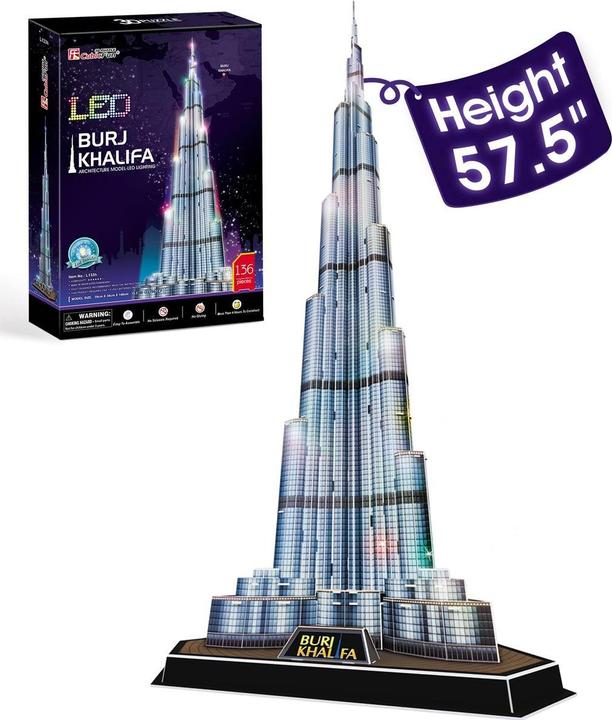 Produktbild Cubicfun Burj Khalifa (136 Teile)