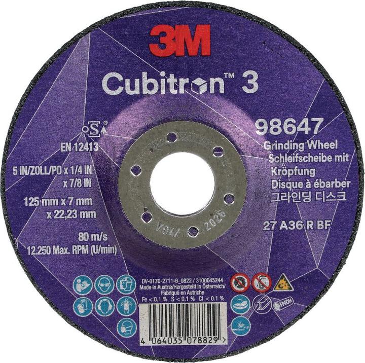 Image du produit 3M Meule à ébarber CUBITRON III (36+)