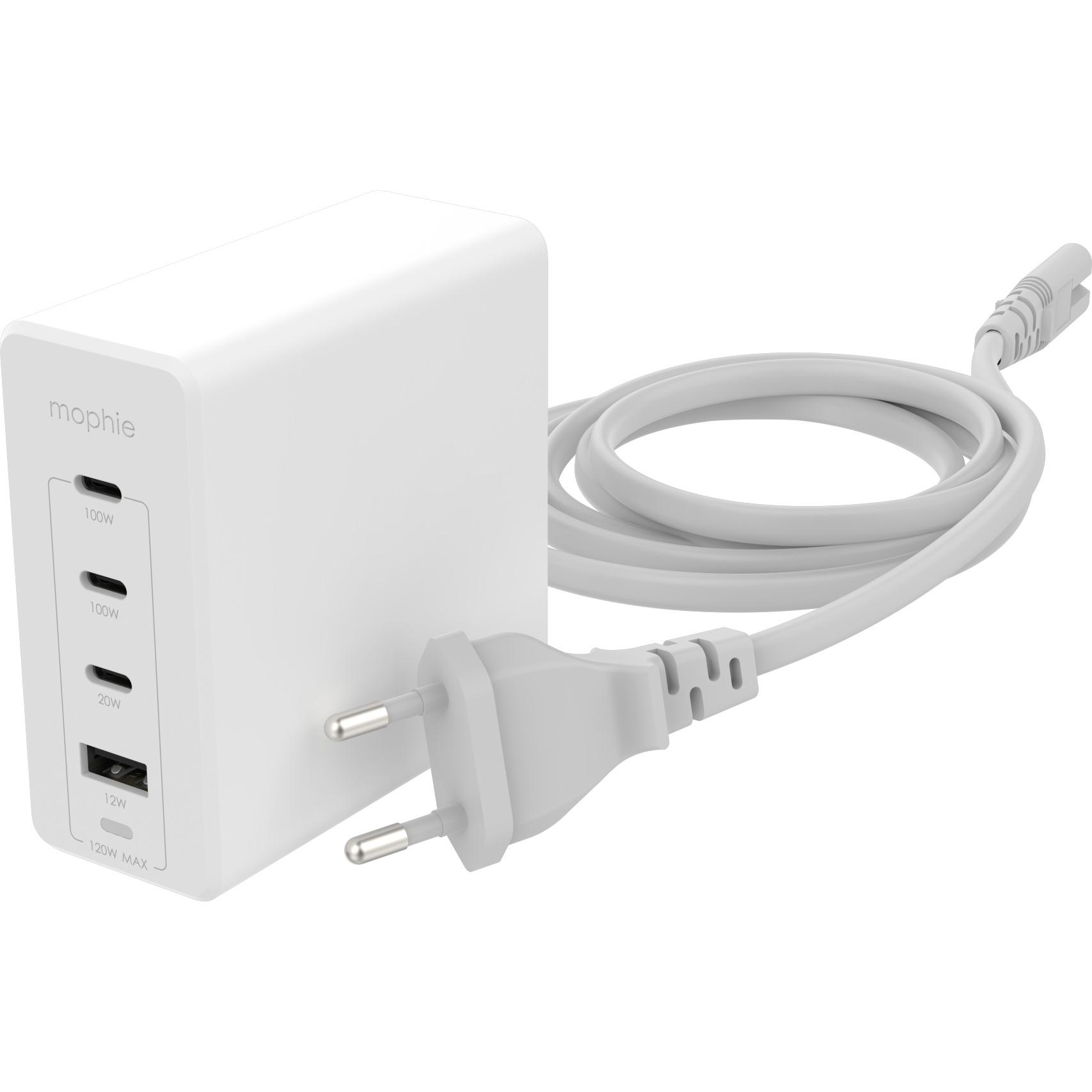 Thumbnail - Zagg Accessories Wall Adapter (120 W), USB Ladegerät, Weiss
