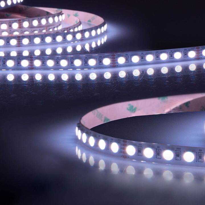 Produktbild Isoled LED SIL RGB+WW Flexband Streifen, 24V, 19W, 4in1 Chip, 96 LED/m (400 cm)