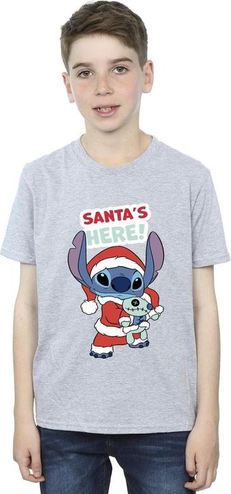Immagine prodotto Disney Lilo & Stitch Santa's Here Maglietta Ragazzi (128)