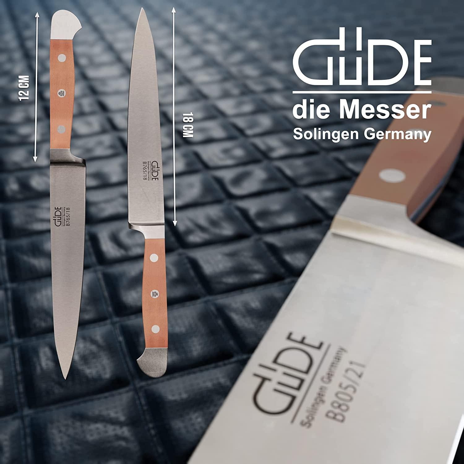 Thumbnail - Güde Solingen Alpha Filiermesser 16 cm Birne, Küchenmesser, Braun