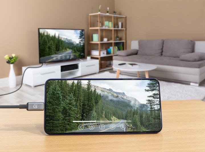 Produktbild Manhattan USB-C/HDMI Schwartz (1 m)