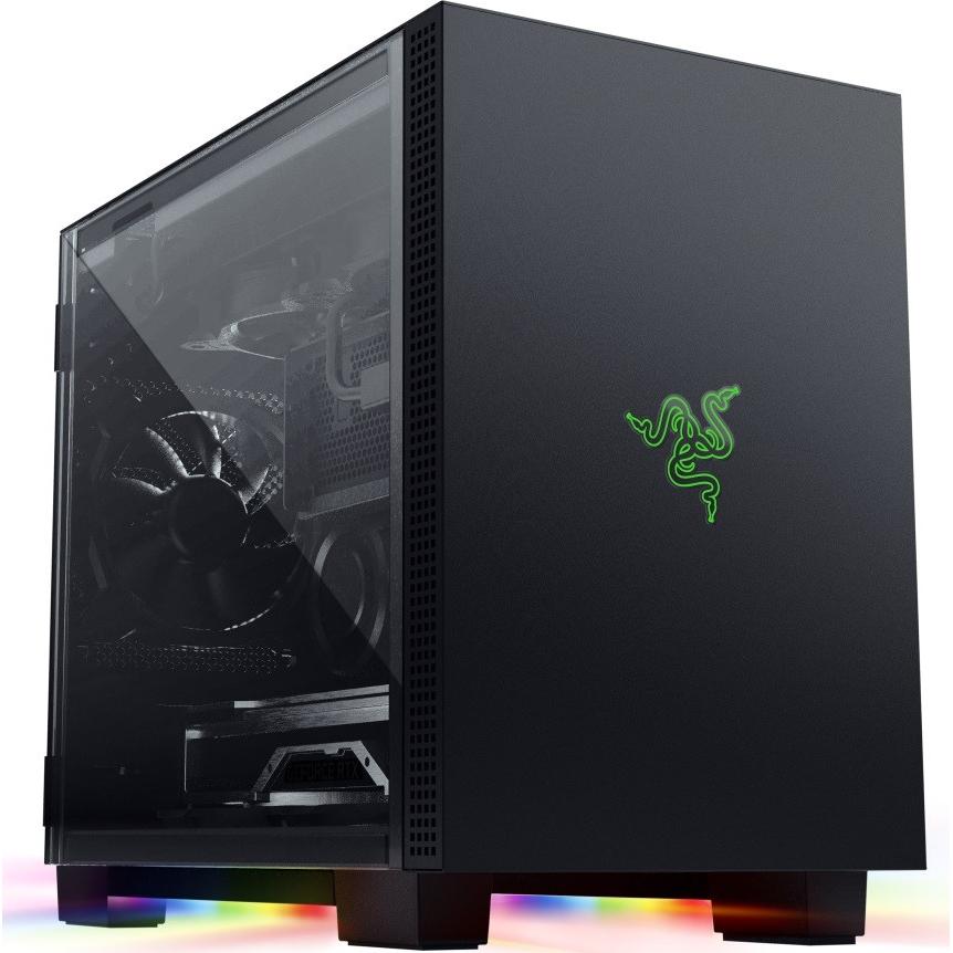 Razer Tomahawk (Mini-ITX, Mini-DTX), PC Gehäuse, Schwarz
