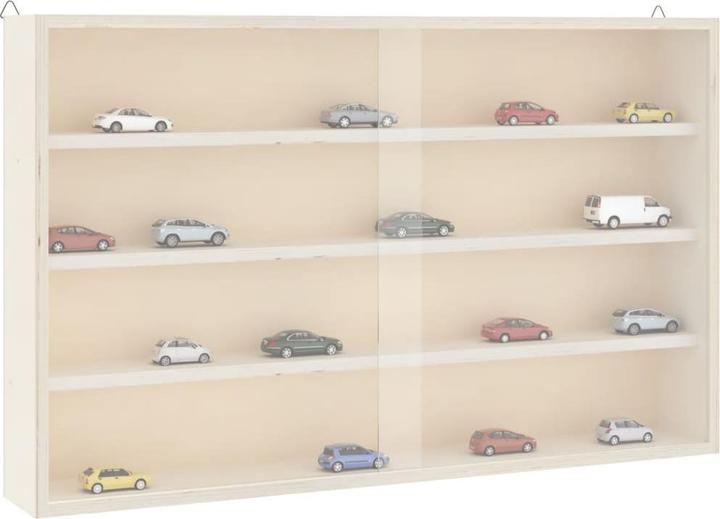 vidaXL Sammlervitrine aus Holz