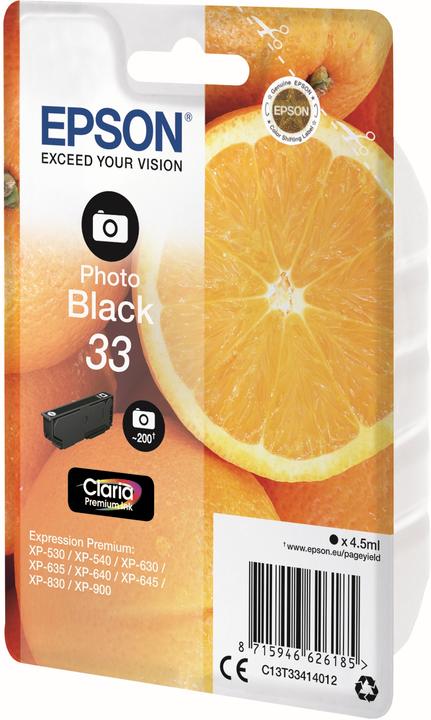Productafbeelding Epson 33 Claria Premium (PBK)