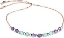 Immagine prodotto Agato Bracciale in corda di amazzonite e ametista HE25R3S-LP