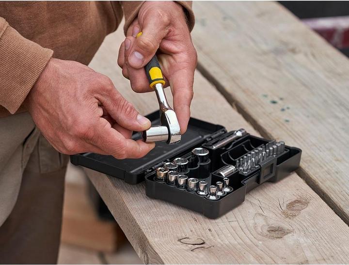 Actual product image Stanley MT compact set, 37 pieces (1/4")