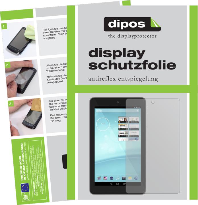 Actual product image Dipos Screen Protector Anti-Glare (2 Piece, Surftab Breeze 7.0 quad)