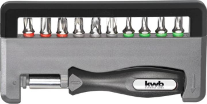 Produktbild kwb Handy Bitbox 12-teilig (Innensechsrund TX)