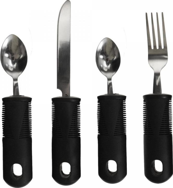 Immagine prodotto JTI Posate ergonomiche - 4 pezzi (4 pz., Set di posate)