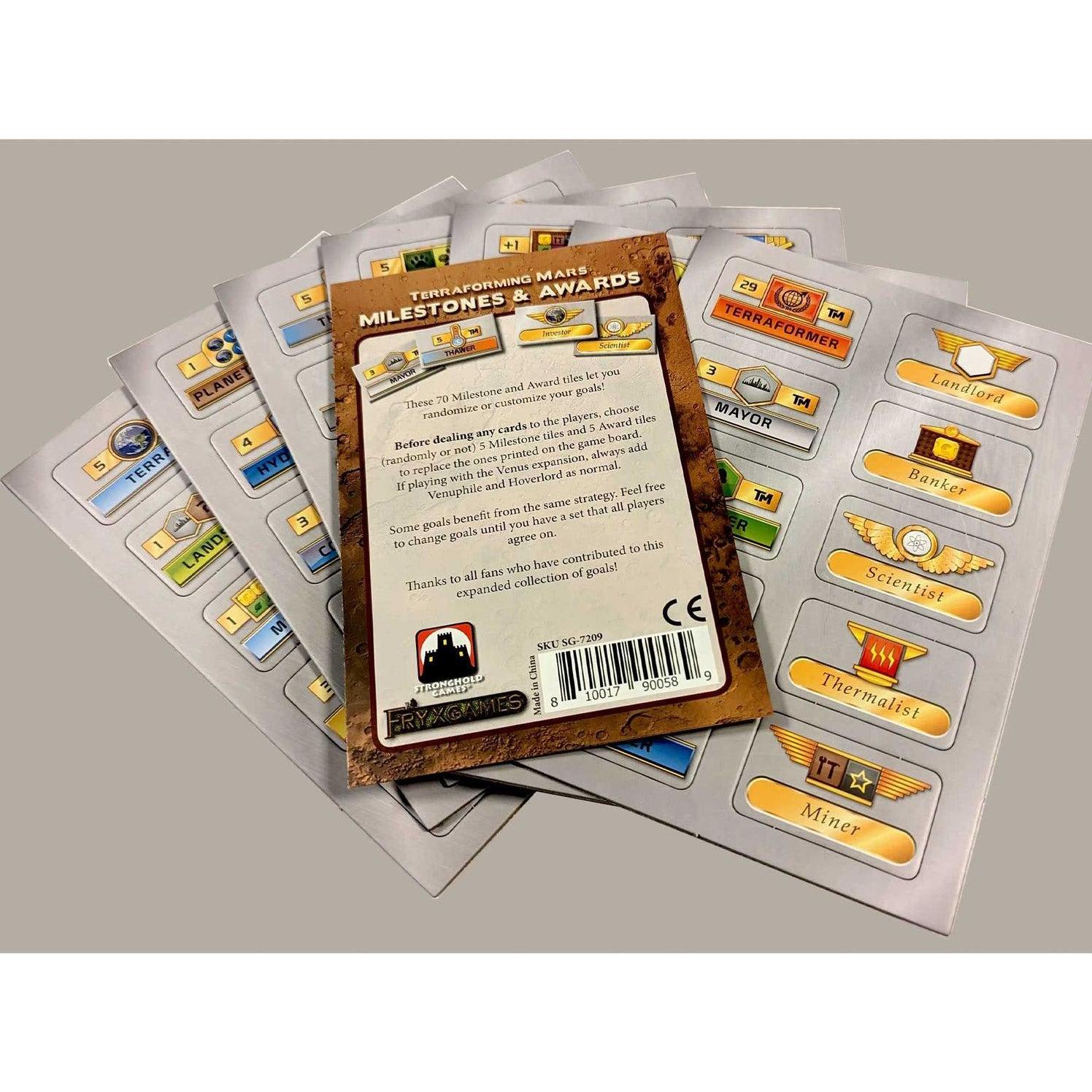 Stronghold Games Terraforming Mars - Milestones and Awards (Englisch) (SHG_SG7209)