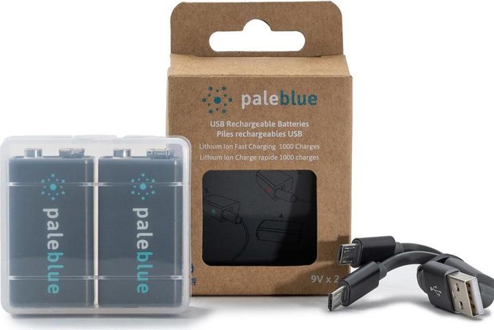 Produktbild Pale Blue PB-9V (2 Stk., 9V Block, 500 mAh)