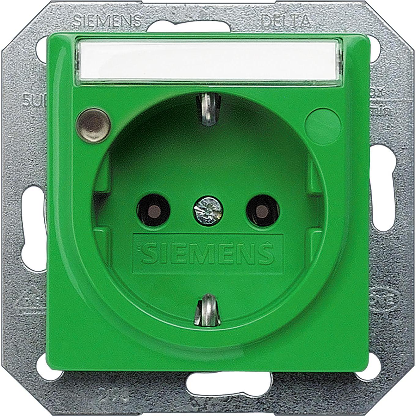Siemens, Steckdose, Steckdose 1f gn glz DELTAi-system UP 5UB1562