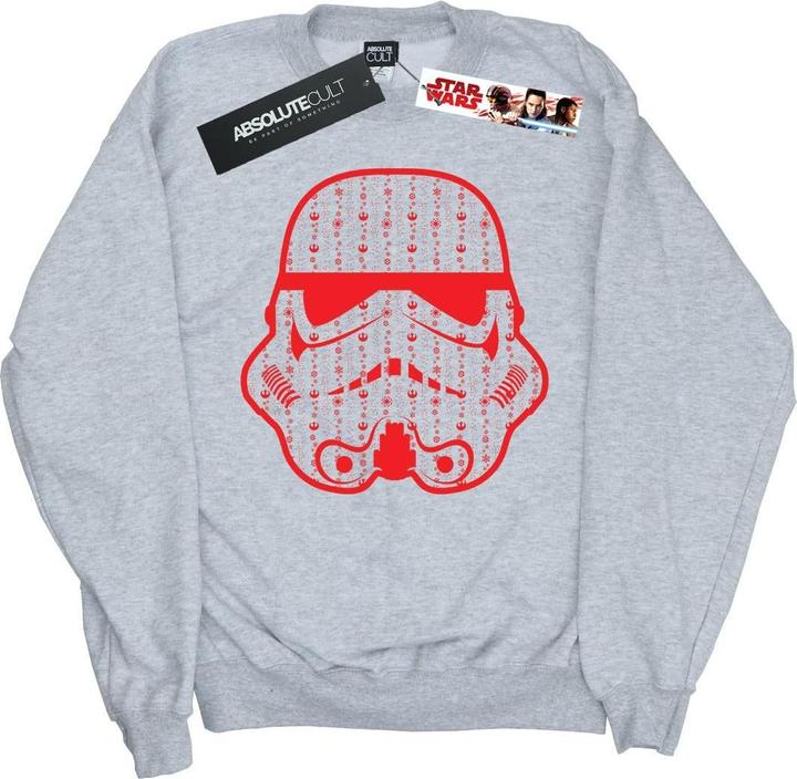 Image du produit Star Wars - Sweat CHRISTMAS STORMTROOPER HELMET - Garçon (128)