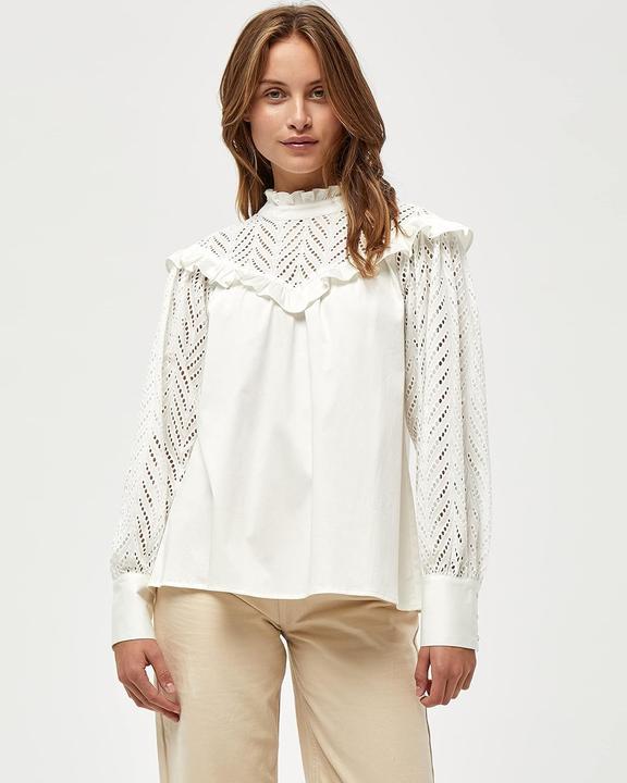 Produktbild Minus Dames Lisia Shirt, 235 Cloud Dancer, 36 (36)