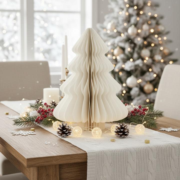 Actual product image Decoris Tree white 20cm