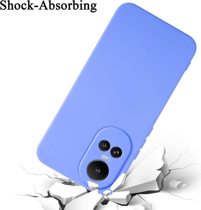 Actual product image Cadorabo Case for OPPO Reno 10 5G / 10 Pro 5G TPU in liquid protection silicone design (Realme 10S 5G)