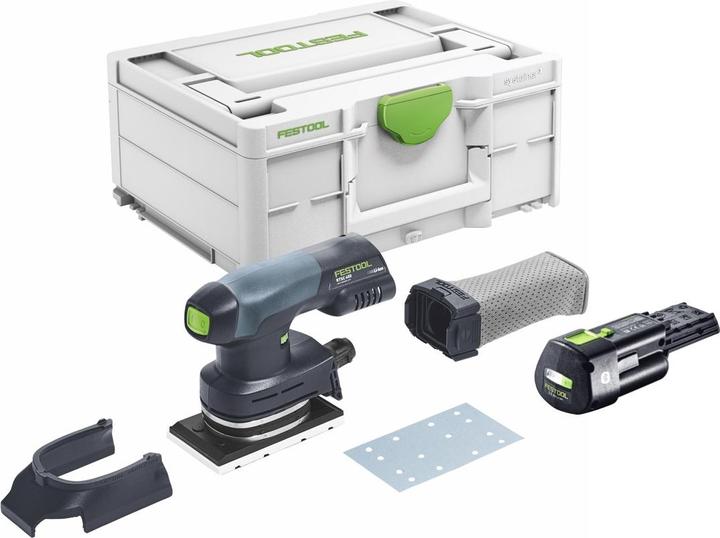 Produktbild Festool RTSC 400-Basic Akku Rutscher 18 V 80 x 130 mm Brushless + 1x Akku 3,0 Ah + Systainer - ohne (Schwingschleifer)