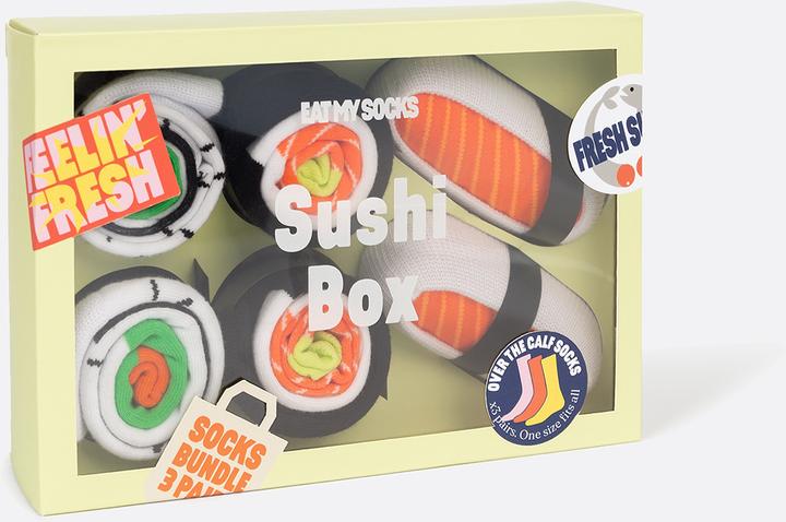 Produktbild Eat My Socks Sushi Box (3er Pack, One Size)