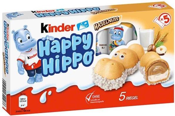 Produktbild Kinder Happy Hippo 5 x 20,7g (5 Stk., 134 g)