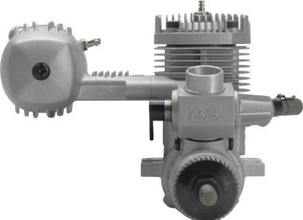 Actual product image O.S. Engines Max-46AXII (With E-3071 tuned pipe)