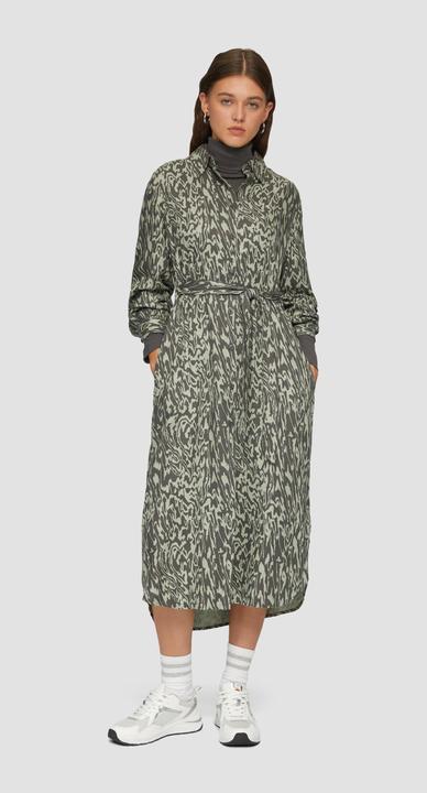 Produktbild S.Oliver Kleid Langes Kleid mit All-Over-Print (42)