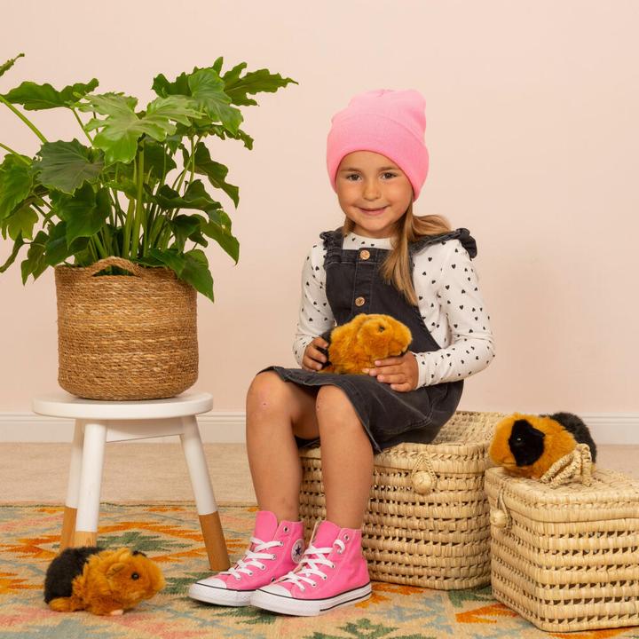 Actual product image Teddy Hermann Guinea pig black/gold 20cm (9 cm)