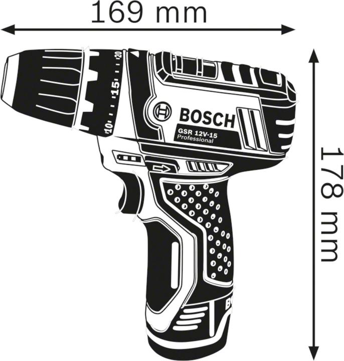Produktbild Bosch Professional GSR 12V-15