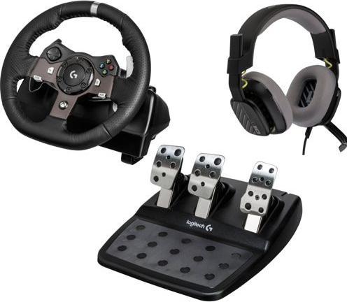 Productafbeelding Logitech G G920 Driving Force Racing Wheel (Windows, Xbox One S, Xbox One X)