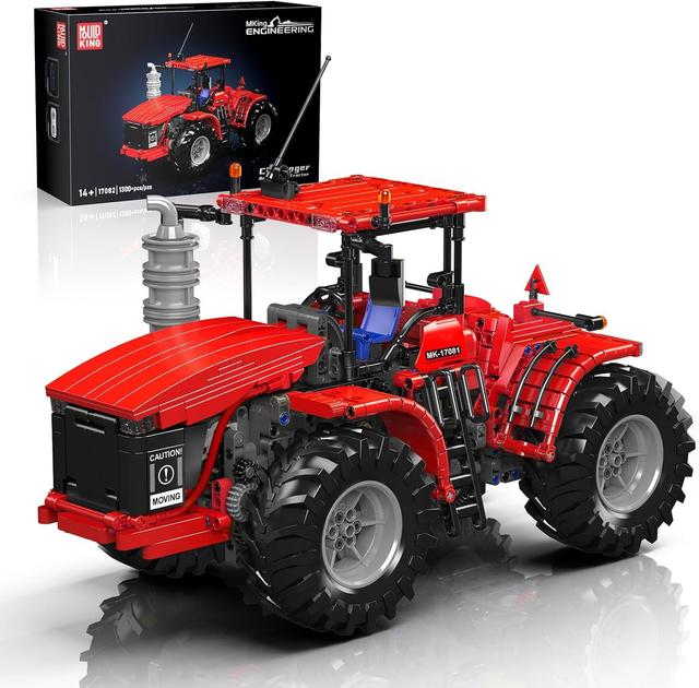 Actual product image Mould King Challenger Traktor Rot