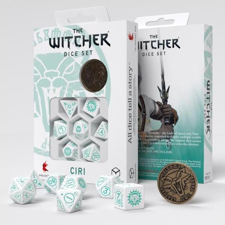 Immagine prodotto Q Workshop Dadi The Witcher - Ciri: la legge della sorpresa (7)