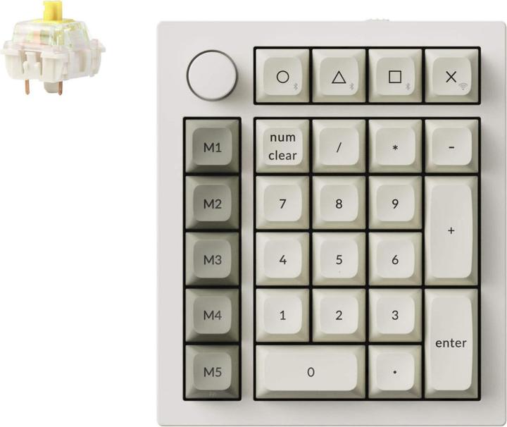 Actual product image Keychron Q0 Max (Numeric keypad, Cable, Wireless)
