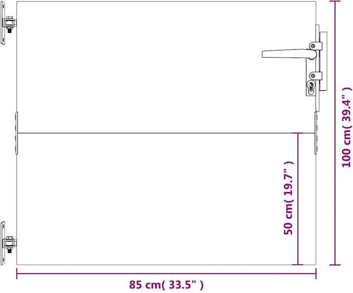 Produktbild vidaXL Gartentor