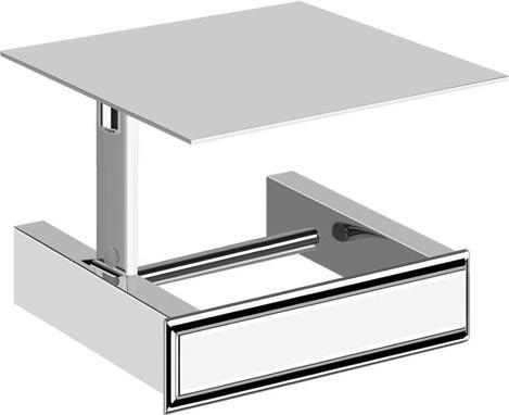 Actual product image Gessi Eleganza, wall holder for toilet paper with lid, 46449