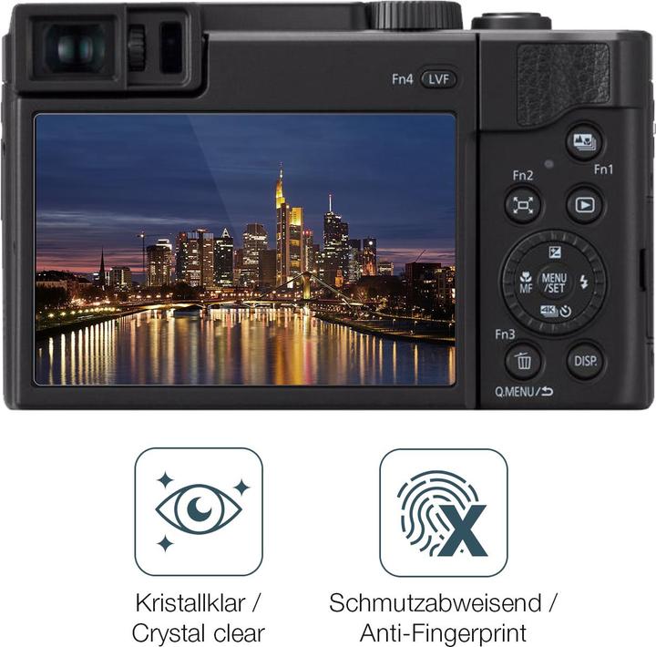 Actual product image Dipos Screen Protector Crystalclear for Lumix DC-G97