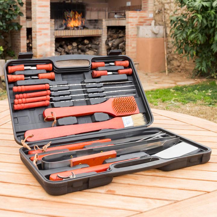 Immagine prodotto InnovaGoods Set per barbecue, 18 pezzi