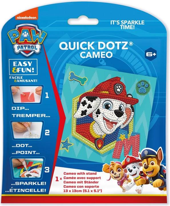 Actual product image Diamond Dotz Diamond Painting Paw Patrol Marshall