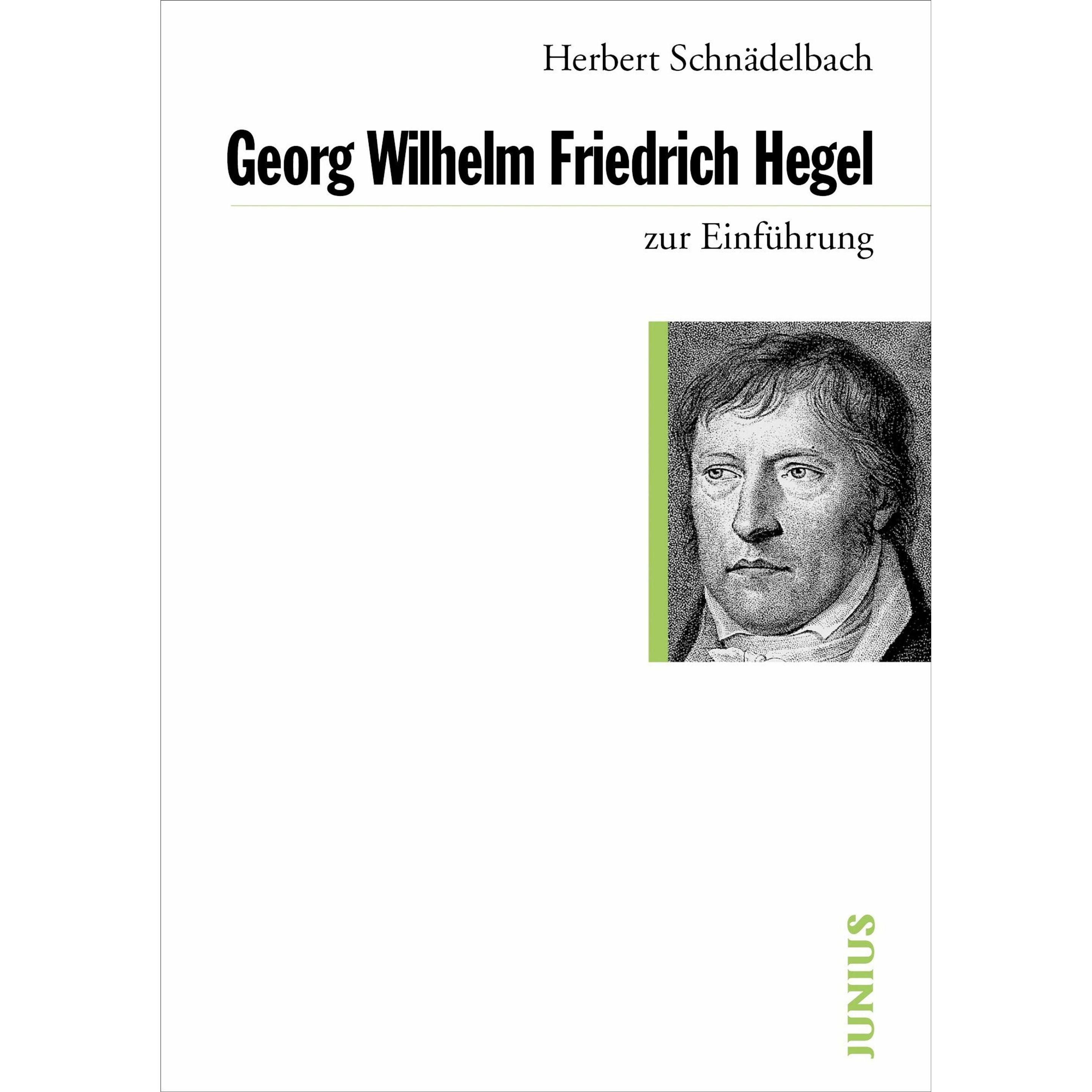 Georg Friedrich Hegel zur Einführung, Fachbücher von Herbert Schnädelbach