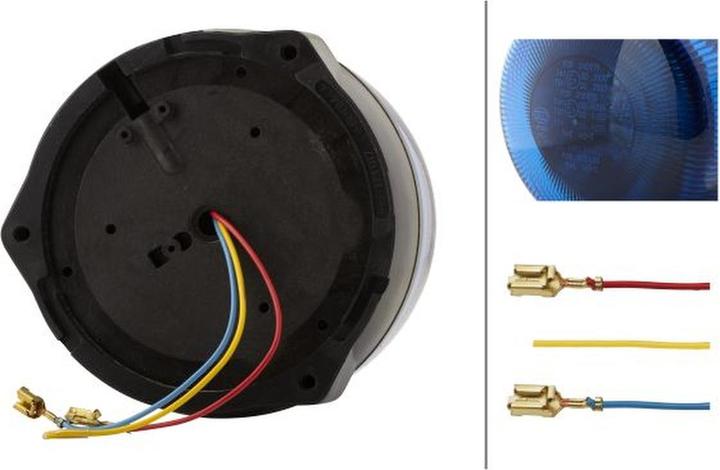 Image du produit Hella Feu de signalisation à éclats LED 2XD 012 878-101