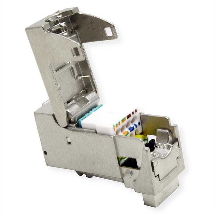 Produktbild Easylan fixLink® SL RJ45 Keystone-ModulKat. 6A ISO/IEC, geschirmt (Keystone Modul)