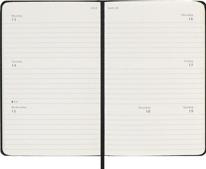 Produktbild Moleskine Schüleragenda (9 x 14 cm, Englisch)
