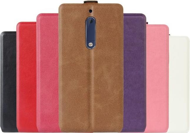 Produktbild MU Classic Crazy Horse Leder Hülle (Nokia 5)