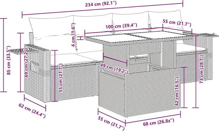 Produktbild vidaXL Mason