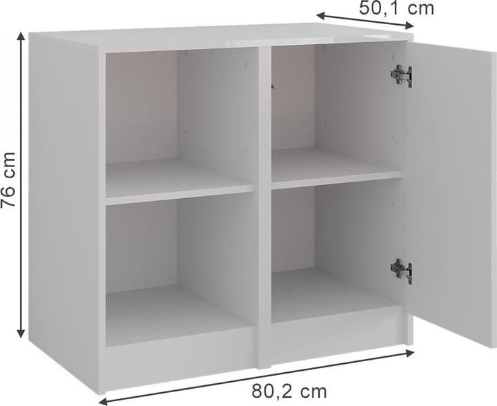 Immagine prodotto Vicco Sherry (80.20 x 50.10 x 76 cm)