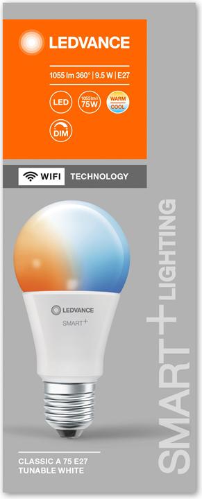 Produktbild Ledvance Smart+ Wifi Classic (E27, 1055 lm, 1x)