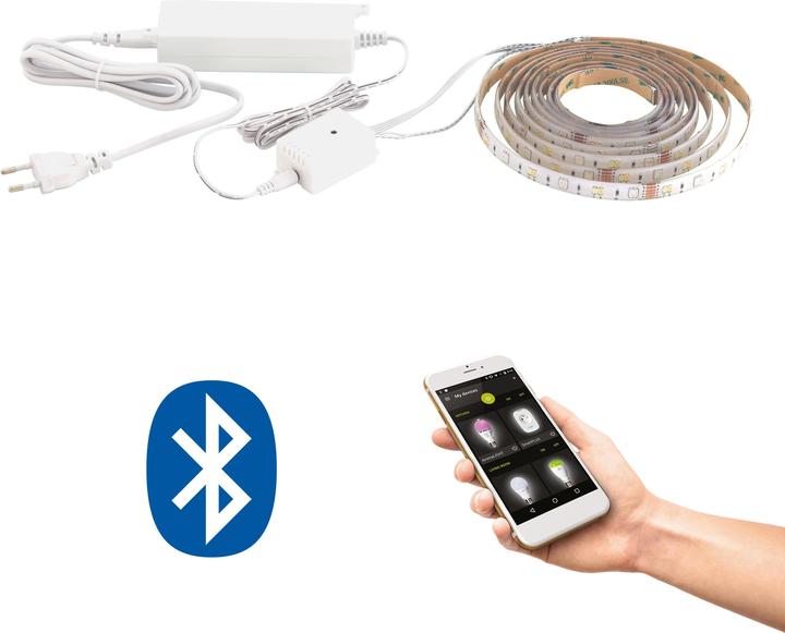 Image du produit EGLO Ruban lumineux STRIPE-C 5m blanc (Blanc, 500 cm, Intérieur)