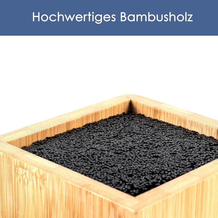 Produktbild Hanseküche Messerblock mit Borsteneinsatz (ohne Messer)
