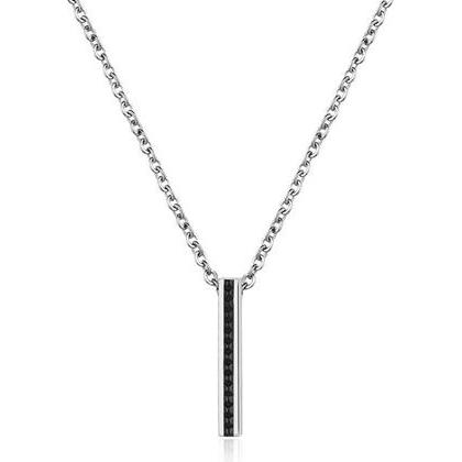 Sagapo S'Agapo Men's Steel Necklace Current Spd02, Handykette