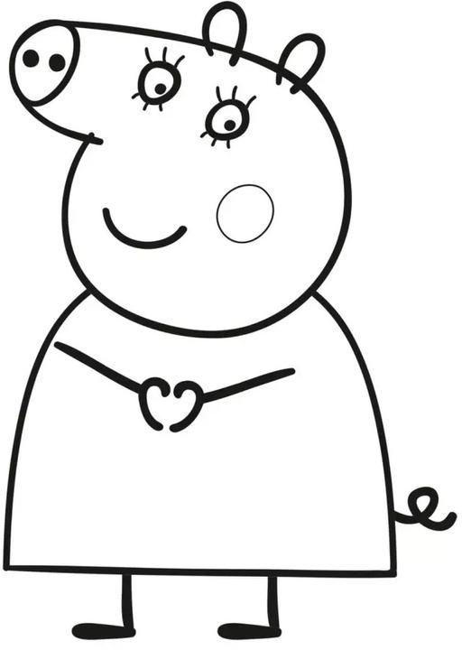 Productafbeelding Peppa: mijn grote kleurplaat